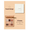 SHEGLAM Jazy Jigsaw Eyeshadow Palette - Hued In Nude شيغلام جازي جيغسو باليت ظلال العيون - هويد إن نود
