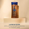 Vaseline Glazed and Glisten Golden Hour Body Gel Oil Shimmering 200ml زيت جل الجسم "فازلين جليزد آند جليستن غولدن آور" اللامع