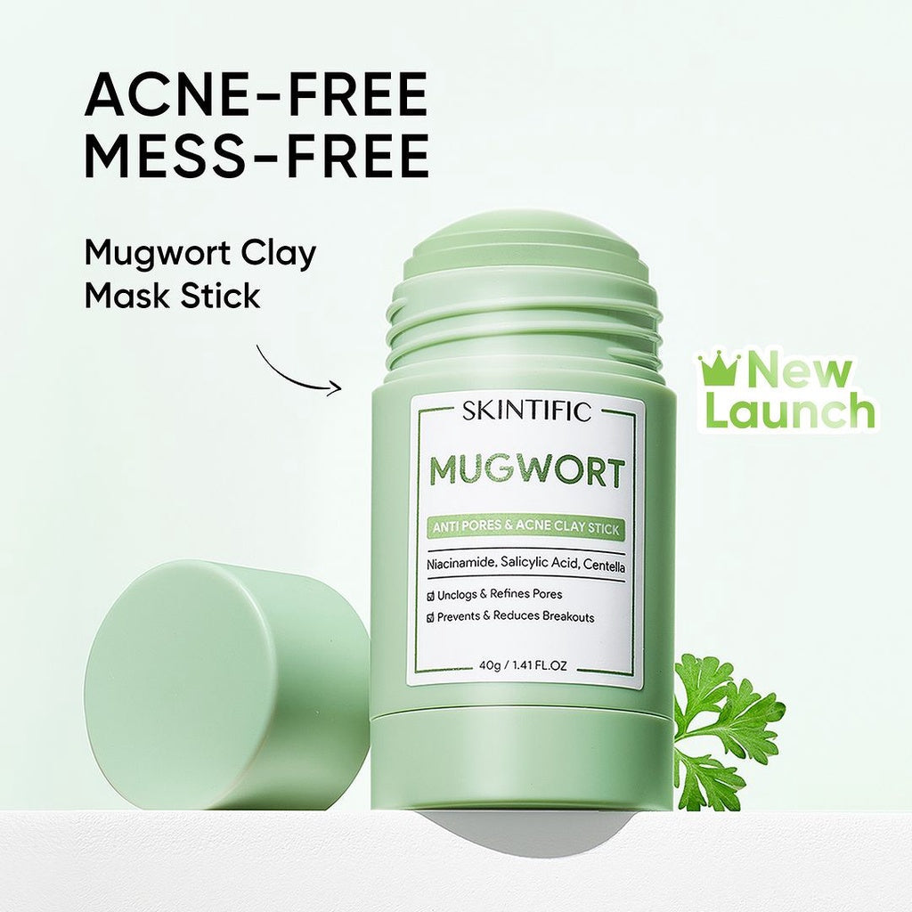 Skintific Mugwort Acne Clay Stick 40g