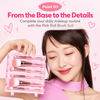 Coringco Pink Roll Make Up Brush Set (6pcs) طقم فرش مكياج كورينكو بينك رول