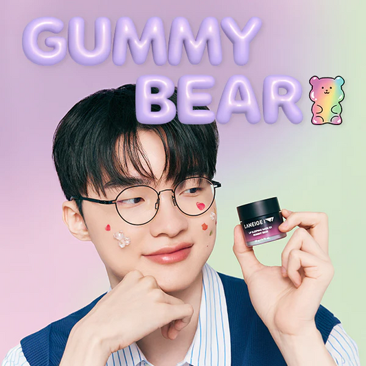 Laneige x T1 Limited Lip Sleeping Mask 20g - Gummy Bear قناع النوم المحدود للشفاه Laneige x T1 - غائر الدب