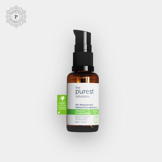 The Purest Solution 10% Niacinamide & Vitamin B Complex Serum 30ml. تا بيرست سولوسن سيروم 10% من النياسيناميد وفيتامين ب المركب 30 مل