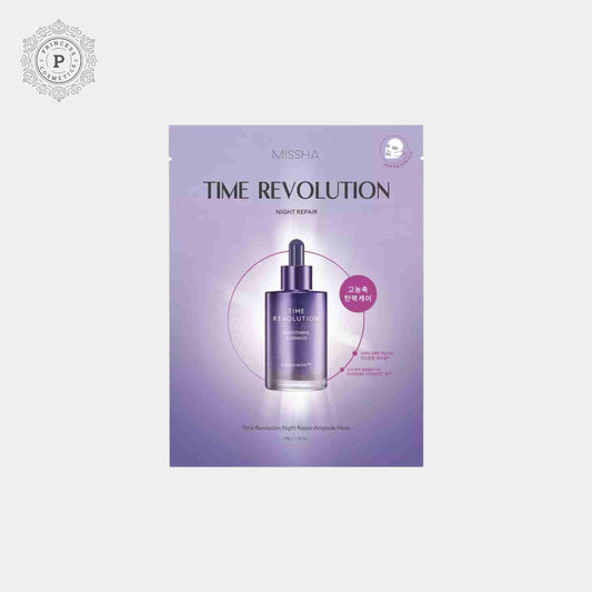 Missha Time Revolution Night Repair Ampoule Mask (1 Sheet) ميشا الوقت الثورة ليلة إصلاح قناع أمبولة