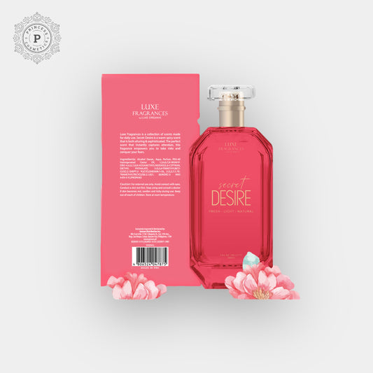 Luxe Organix Fragrances Secret Desire EDT 100ml لوكس أورجانيكس فراجرانز سيكريت ديزاير EDT 100 مل