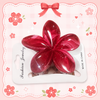 Red Marble Clips مشابك رخامية حمراء