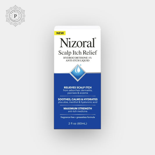 Nizoral Scalp Itch Relief Anti-Itch Liquid 60ml. سائل نيزورال المضاد للحكة لتخفيف حكة فروة الرأس، 60 مل