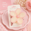 Flower Pink Clips مشابك شعر وردية اللون