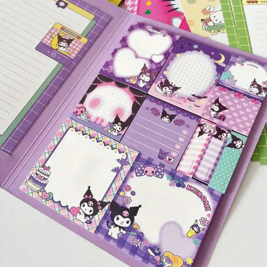 Sanrio Retro Sticky Memo Book. سانريو ريترو ستيكي مذكرة كتاب