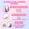 Elyzza 3D Effect Double Spikes Volume False Eyelashes. إليزا 3D تأثير مزدوج المسامير حجم الرموش الصناعية