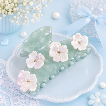 Acetate Flower Clips مشابك زهور من الأسيتات