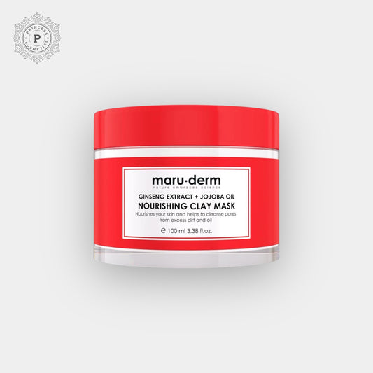 Maruderm Ginseng Extract + Jojoba Oil Nourishing Clay Mask 100ml. مستخلص الجينسنغ من مارودرم + قناع الطين المغذي بزيت الجوجوبا 100 مل