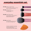 Real Techniques Everyday Essentials Makeup Brush Set ريال تكنيكس – مجموعة فرش المكياج الأساسيات اليومية