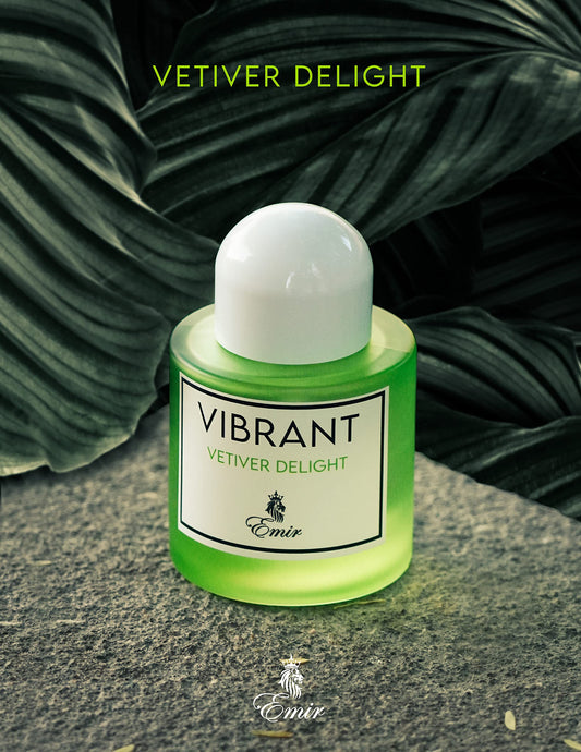 Emir Vibrant Vetiver Delight 100ml أمير نابض بالحياة نجيل الهند البهجة