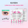 Elyzza Luna Glue-Free False Eyelashes رموش صناعية خالية من الغراء من إليزا لونا