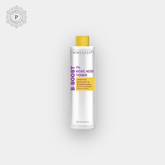 Nine Less B-Boost 1% Kojic Acid Toner 200ml. تونر ناين ليس بي بوست 1% بحمض الكوجيك 200 مل