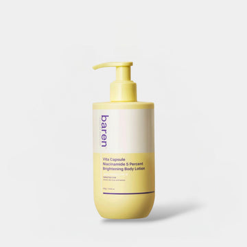 Baren Vita Capsule Niacinamide 5% Brightening Body Lotion 300g كبسولة بارين فيتا نياسيناميد 5% لوشن تفتيح الجسم
