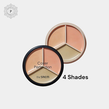 The Saem Cover Perfection Triple Pot Concealer ذا سايم كوفر بيرفكشن تريبل بوت كونسيلر