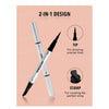 SHEGLAM Wing It Waterproof Liner Duo - Black شيغلام آيلاينر وينغ إت المقاوم للماء مزدوج الأطراف - أسود