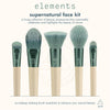 Eco Tools Elements Supernatural Face Brush Kit إيكو تولز إليمنتس – مجموعة فرش الوجه سوبر ناتشورال