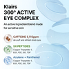 dear Klairs Blue Caffeine Full Cover Eye Patch (60 Patches) رقعة العين الكاملة من دير كليرز الزرقاء بالكافيين
