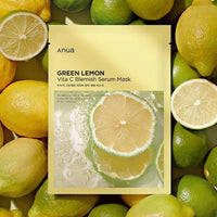 Anua Green Lemon Vita C Blemish Serum Sheet Mask