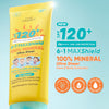 Luxe Organix 6in1 MAXShield 100% Mineral Ultra Sheer Face & Body Sunscreen SPF120 100ml واقي الشمس لوكس أورجانيكس 6 في 1 ماكس شيلد، معدني 100%، شفاف للغاية، للوجه والجسم، عامل حماية من الشمس 120