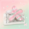 Cherry-Checkered Hair Clips مشابك شعر بنقشة مربعات الكرز