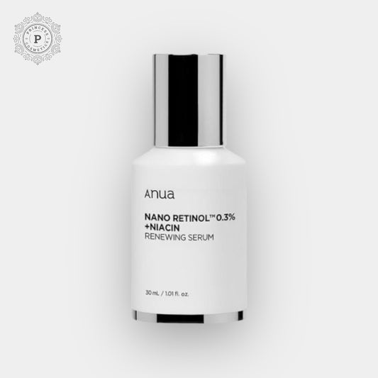 Anua Nano Retinol 0.3% + Niacin Renewing Serum 30ml أنوا نانو ريتينول 0.3٪ + سيروم تجديد النياسين