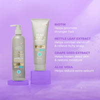 Luxe Organix Scalp Therapy Anti-Hair Fall Gentle Clarifying Detox Shampoo 270ml