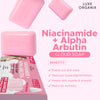 Luxe Organix Niacinamide + Alpha Arbutin Cloud Soap Eco Bundle Pack (3 X 80g) لوكس أورجانيكس نياسيناميد + حزمة حزمة الصابون السحابي ألفا أربوتين