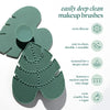 Eco Tools Makeup Brush Cleansing Pad وسادة تنظيف فرش المكياج من إيكو تولز