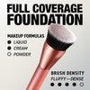 Real Techniques Glow Round Base Brush ريال تكنيكس فرشاة جلو بقاعدة دائرية