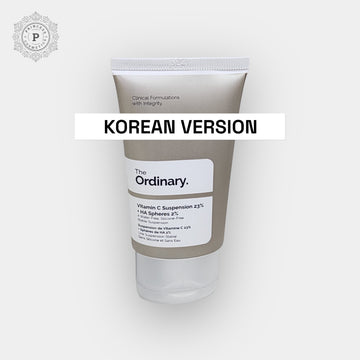 The Ordinary Vitamin C Suspension 23% + HA Spheres 2% 30ml (KOREAN VERSION). ذا اوردناري فيتامين سي معلق 23% + HA 2% 30 مل (النسخة الكورية)