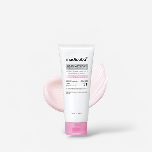 Medicube Rosemary PDRN Damage Care Hair Mask 200ml قناع الشعر ميديكوب روزماري بي دي آر إن للعناية بالشعر التالف