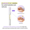 Baren Dual Effect Nail and Cuticle Care Essence Oil Pen with Ceramic Pusher 2ml قلم زيت بارين ثنائي التأثير للعناية بالأظافر والجلد المحيط بها مع زر ضغط سيراميكي