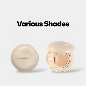 SHEGLAM Lock & Go Long-Lasting Cushion Foundation شي جلام لوك آند جو – كريم أساس كوشن طويل الثبات