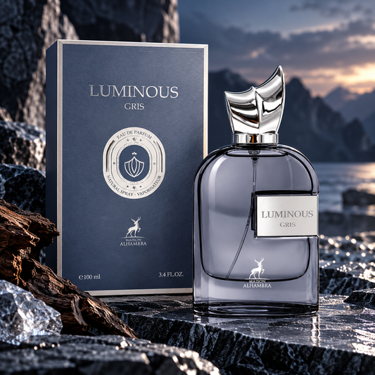 Maison Alhambra Luminous Gris 100ml ميزون الحمراء لومينوس غريس