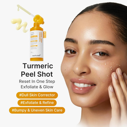 Medicube Kojic Acid Turmeric Peel Shot 80ml مقشر الجسم بالكركم وحمض الكوجيك من ميديكوب