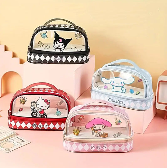 Sanrio Storage Pencil Bags. أكياس تخزين سانريو