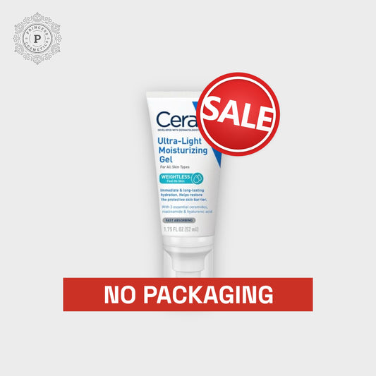 (NO PACKAGING) Cerave Ultra-Light Moisturizing Gel 52ml. (بدون تغليف) جل مرطب خفيف للغاية من سيرافي 52 مل