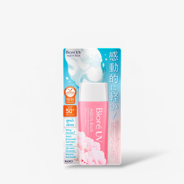 Biore UV Aqua Rich Watery Gel Botanical Peony SPF50+PA++++ 90ml بيوريه يو في أكوا ريتش ووتر جل بوتانيكا برائحة الفاوانيا