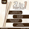 Lemon Me 2-in-1 Sharp Blade Drawing Brow Pencil قلم تحديد الحواجب ذو الشفرة الحادة 2 في 1 من ليمون مي