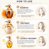 ReFa Luxurious Honey Queen Hair Care Line (3pcs) ريفا – مجموعة هوني كوين الفاخرة للعناية بالشعر