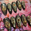 Green Chrome High Quality Nails أظافر كروم خضراء عالية الجودة
