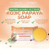 Honest Glow Papaya Kojic Soap 100g