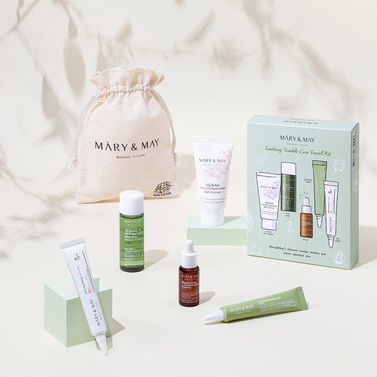 Mary&May Soothing Trouble Care Travel Kit (6pcs)