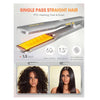 SHEGLAM Sleek Chic Wide Glide Straightener شيغلام مكواة فرد الشعر سليك شيك وايد غلايد