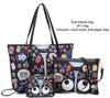 Eye-Themed 3n1 Bag - Black. حقيبة 3n1 بطابع العين - أسود