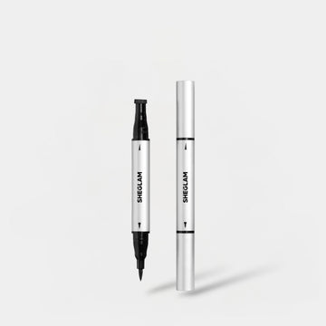 SHEGLAM Wing It Waterproof Liner Duo - Black شيغلام آيلاينر وينغ إت المقاوم للماء مزدوج الأطراف - أسود