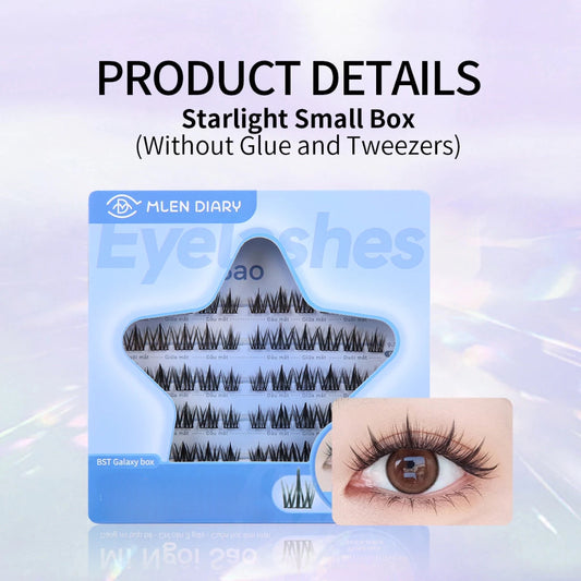 Mlen Diary Starlight False Eyelashes رموش صناعية ستارلايت من مِلين دياري